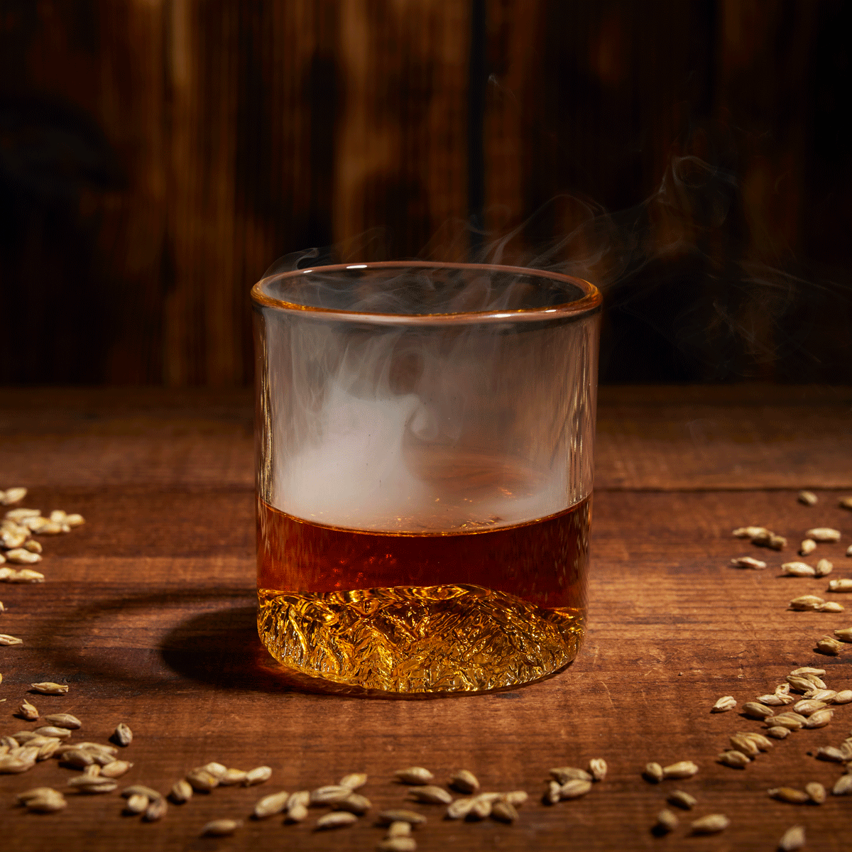 Smoky Mountains Handblown Tumbler