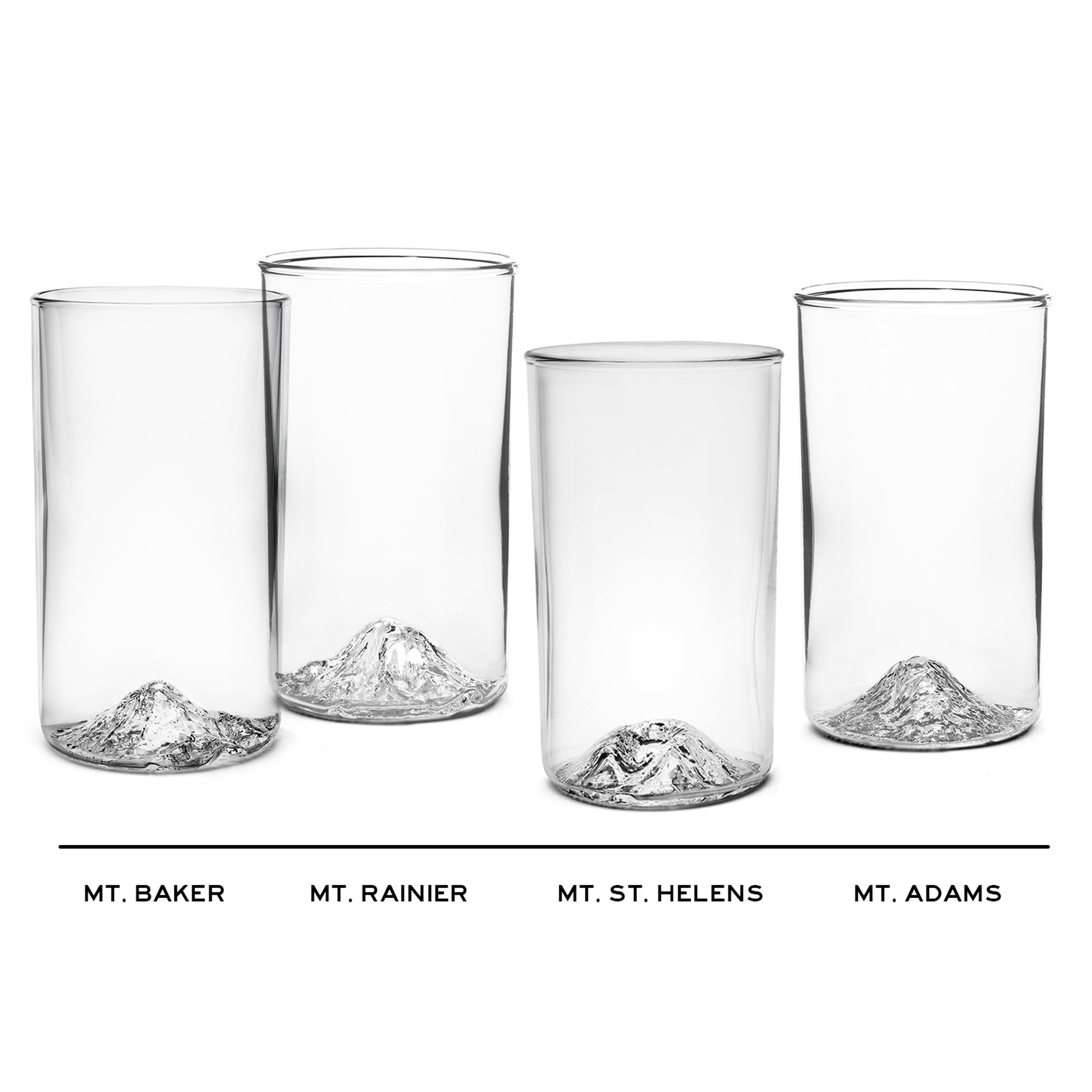 The Washington Pint Box Set | Handblown Mountain Beer Glass Set