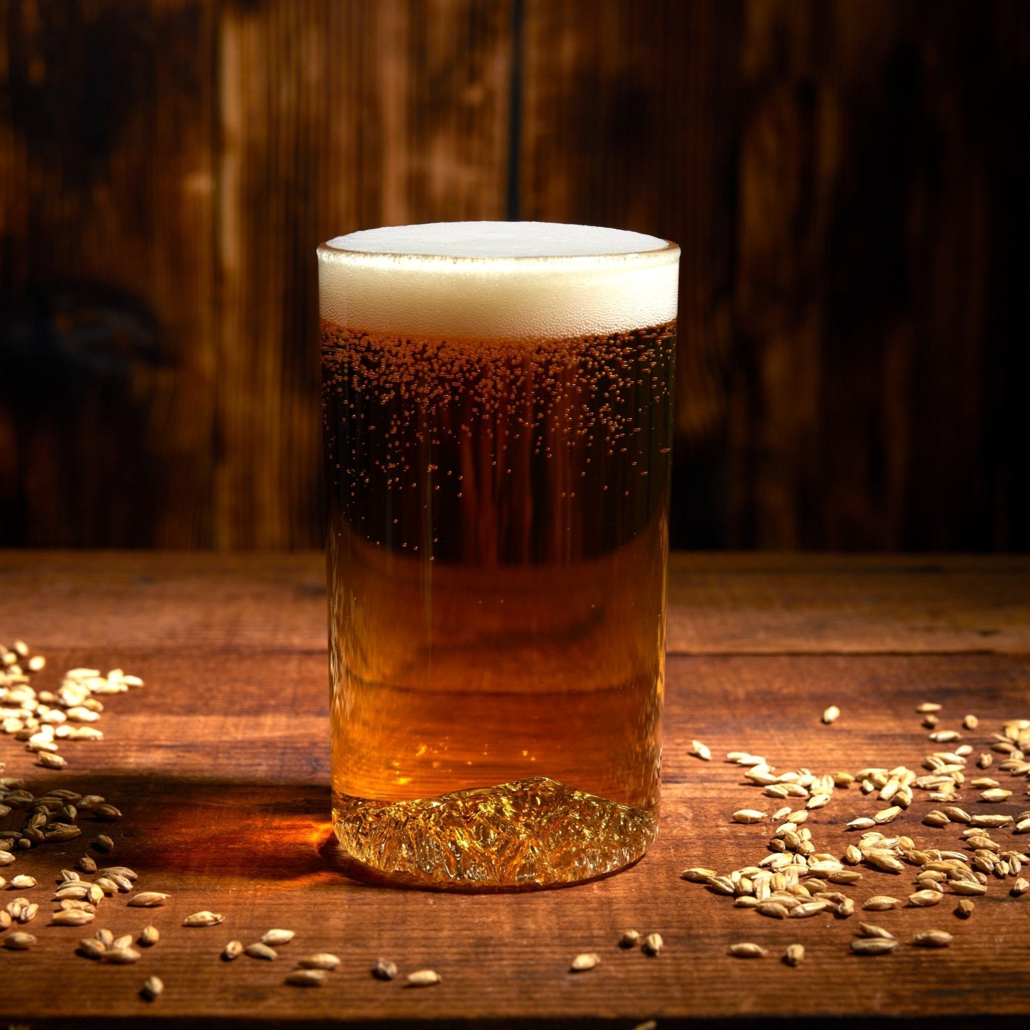 バーベキュー・調理用品 NEIGHBORHOOD PINT GLASS & LOGO COASTER Sunrise Summits with Squatch | Etched Glassware – Chattered