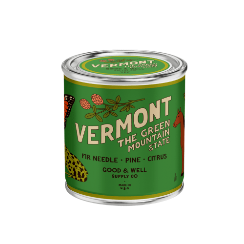 Vermont State Candle - North Drinkware
