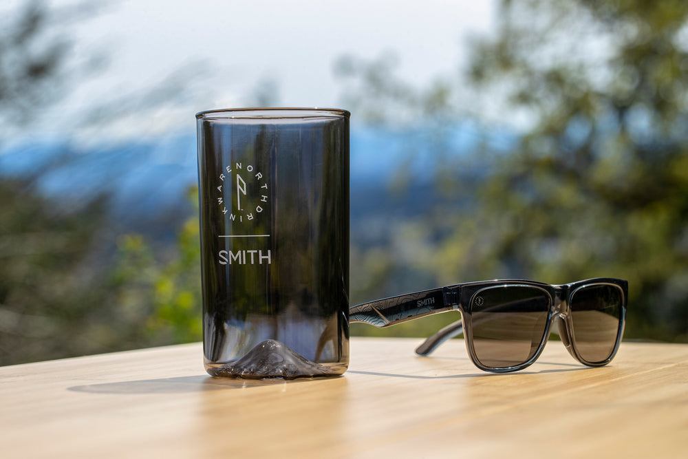 Smith X North Drinkware The Obsidian Glass Collection