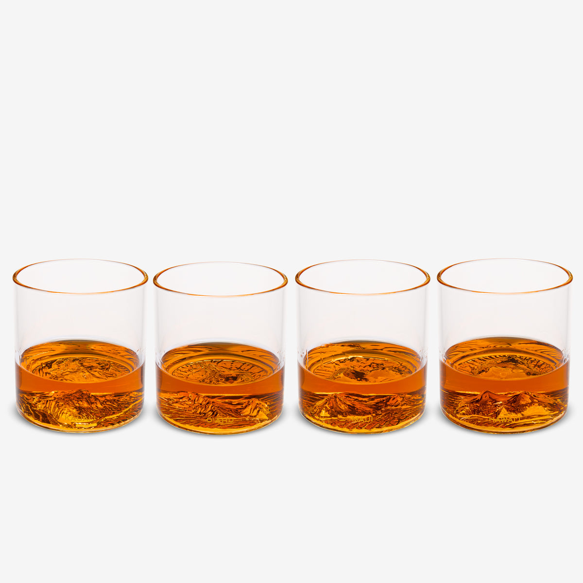 Hawaiian Islands Tumbler Set of 4