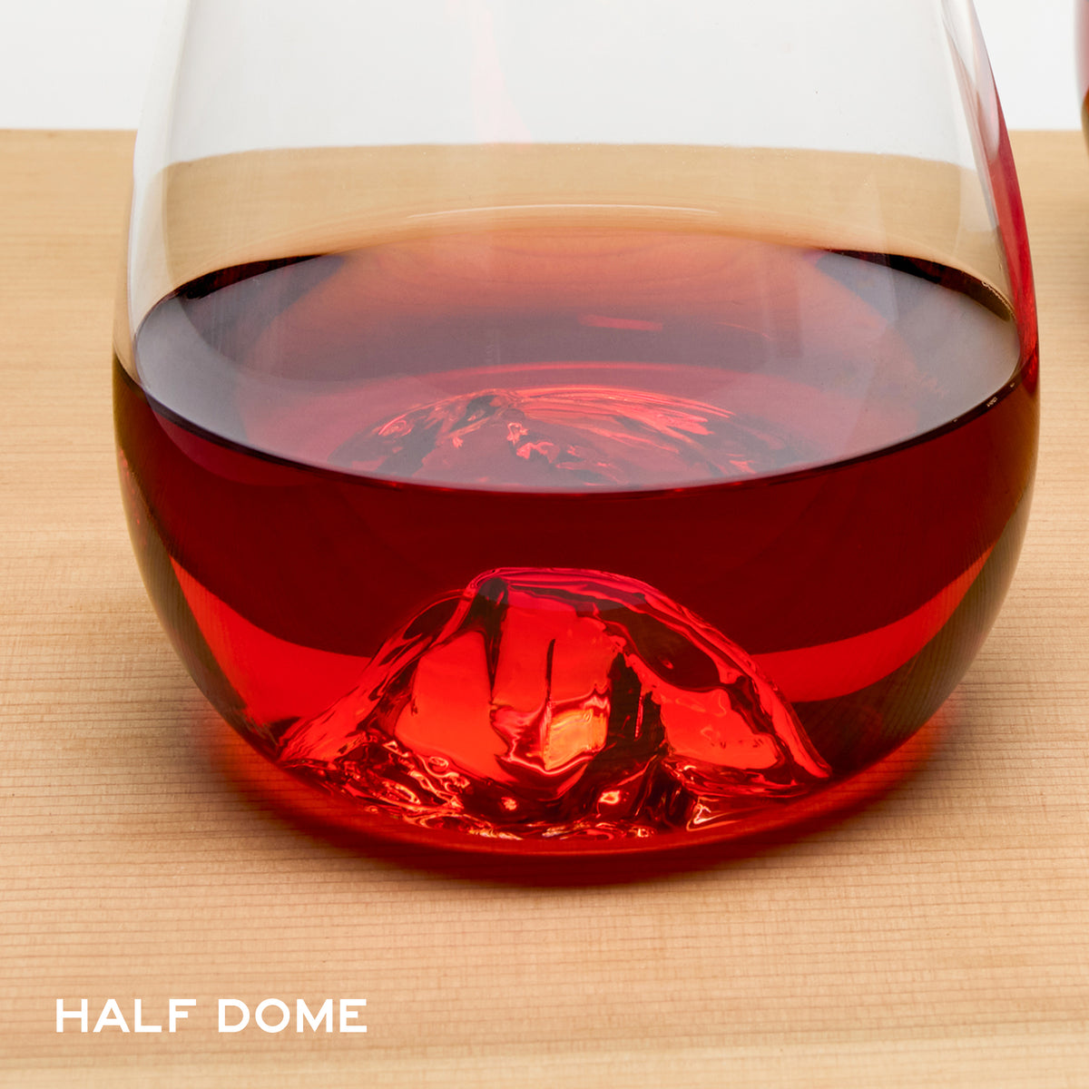 Half Dome Wine Glass Set of 2