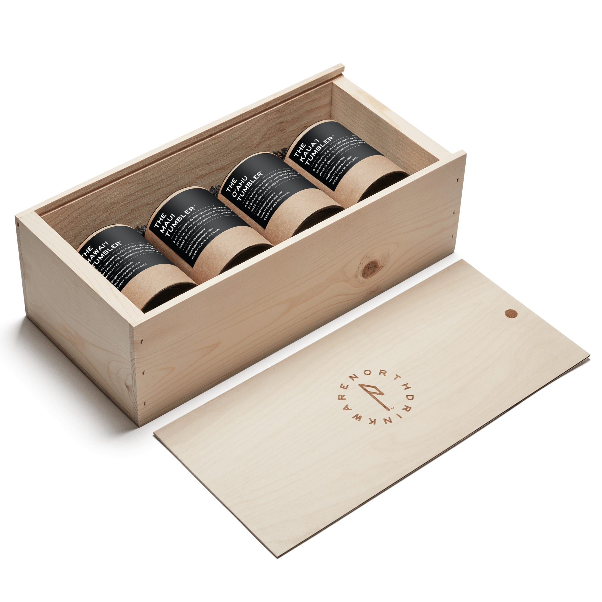 The Hawaiian Islands Tumbler Box Set