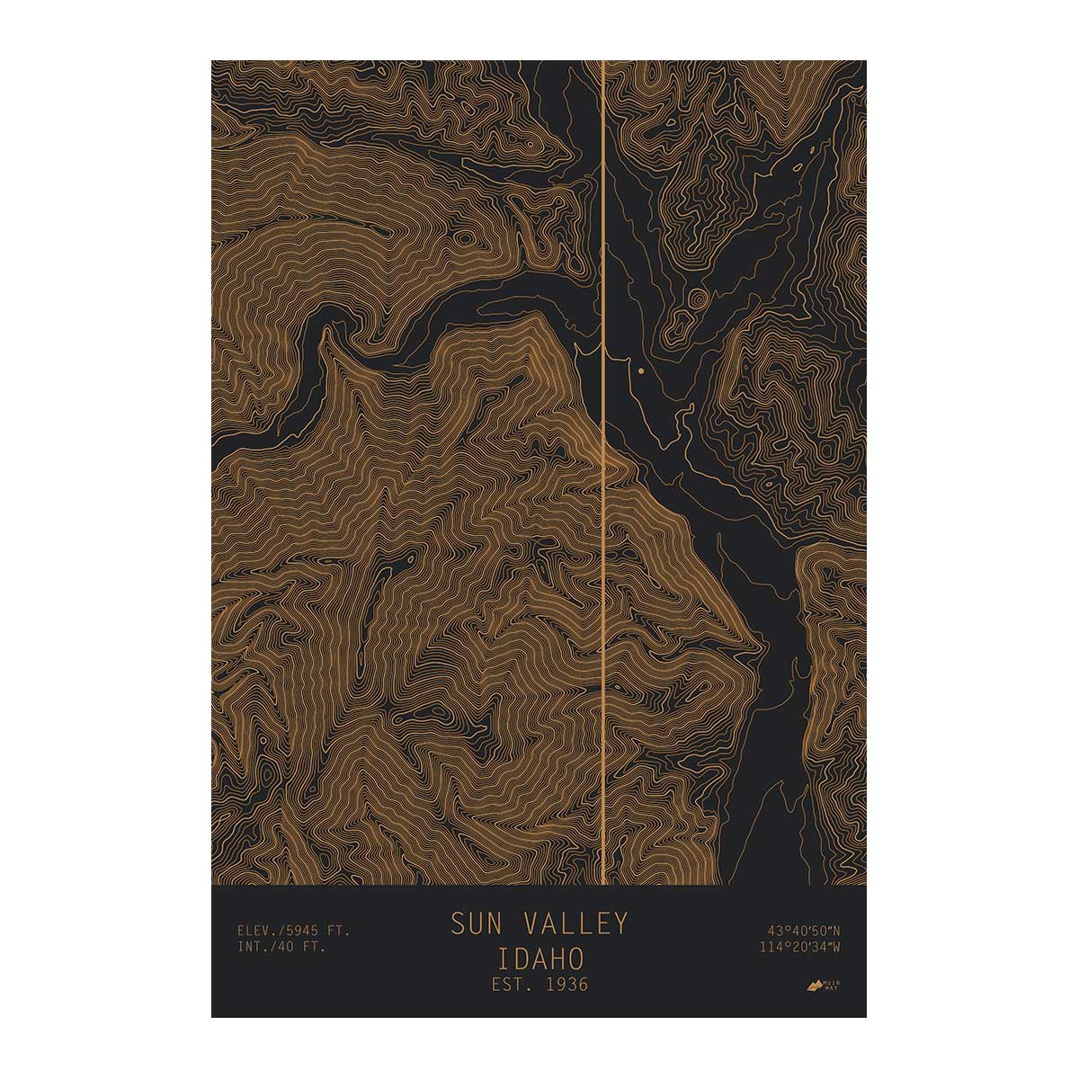 Sun Valley, Idaho - No Frame