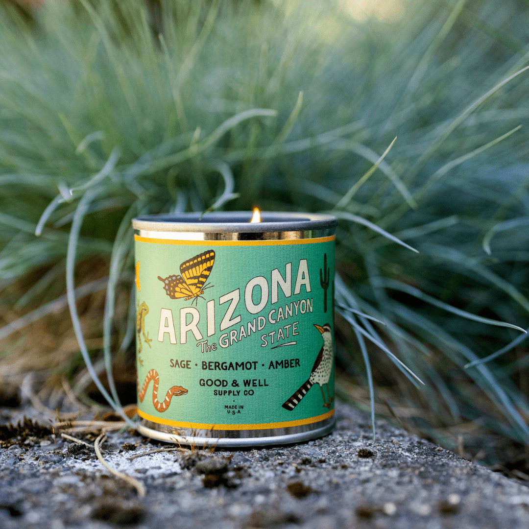 Arizona State Candle - North Drinkware