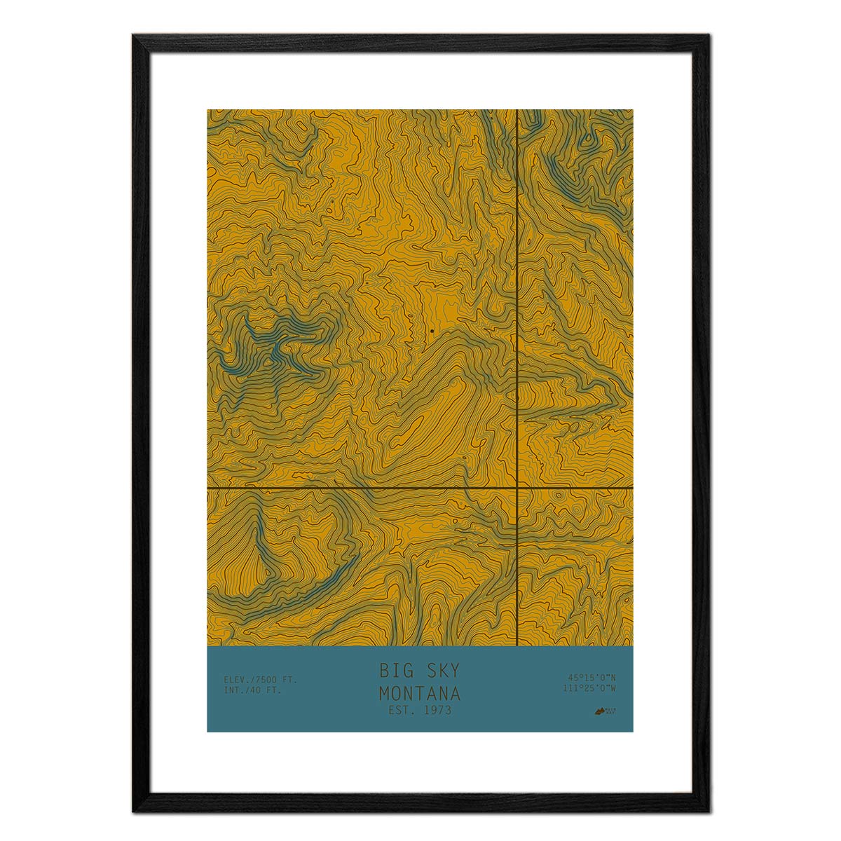 Big Sky, Montana - No Frame - North Drinkware