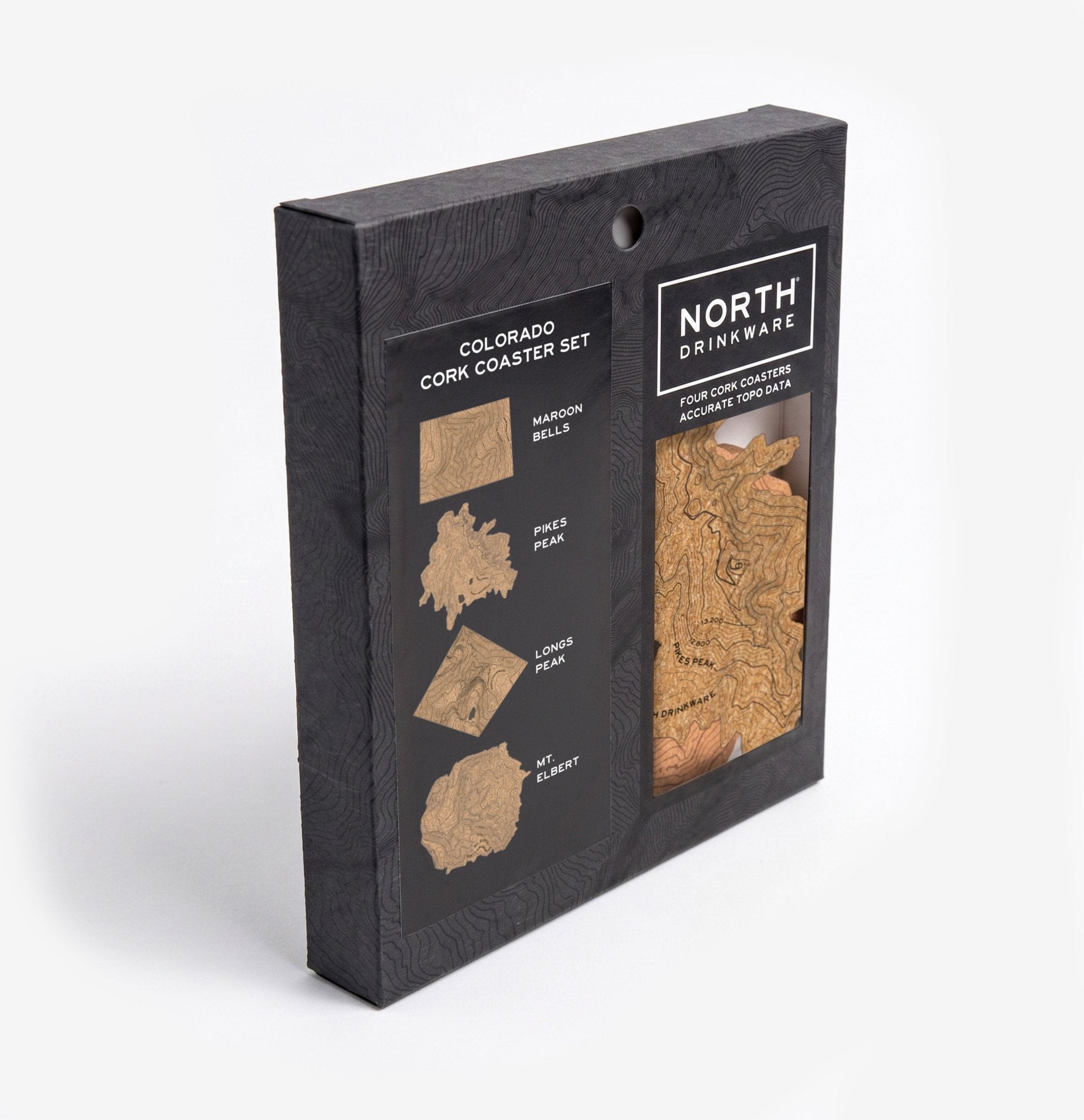 Colorado Cork Coaster Set of 4 - North Drinkware