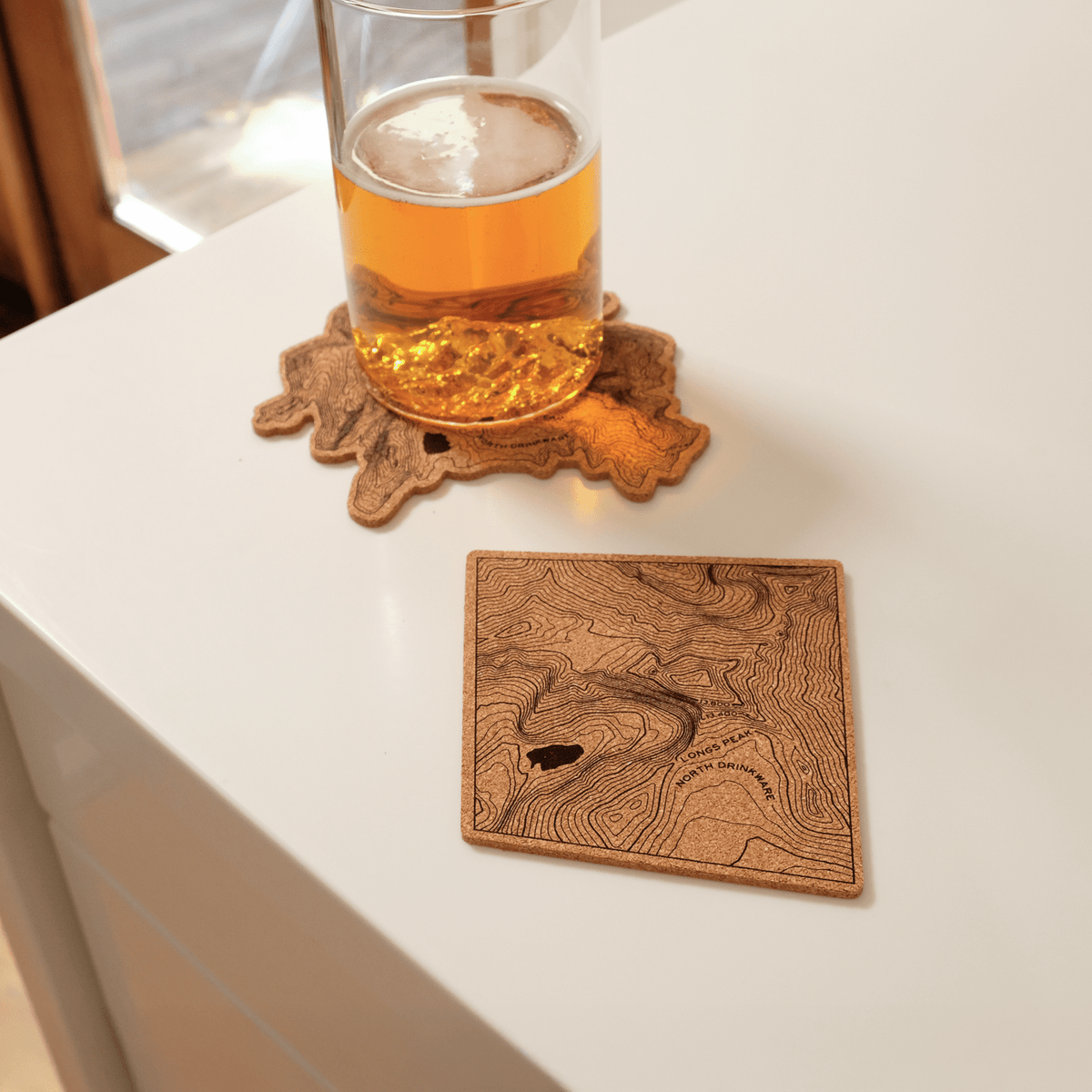 Colorado Cork Coaster Set of 4 - North Drinkware