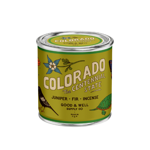 Colorado State Candle - North Drinkware