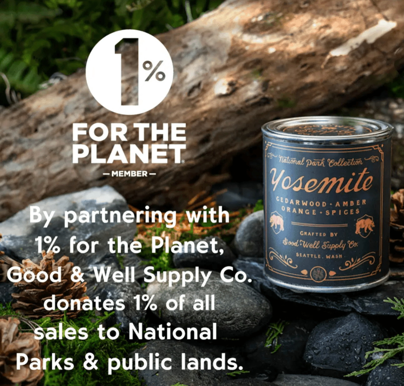 Crater Lake National Park Candle - North Drinkware