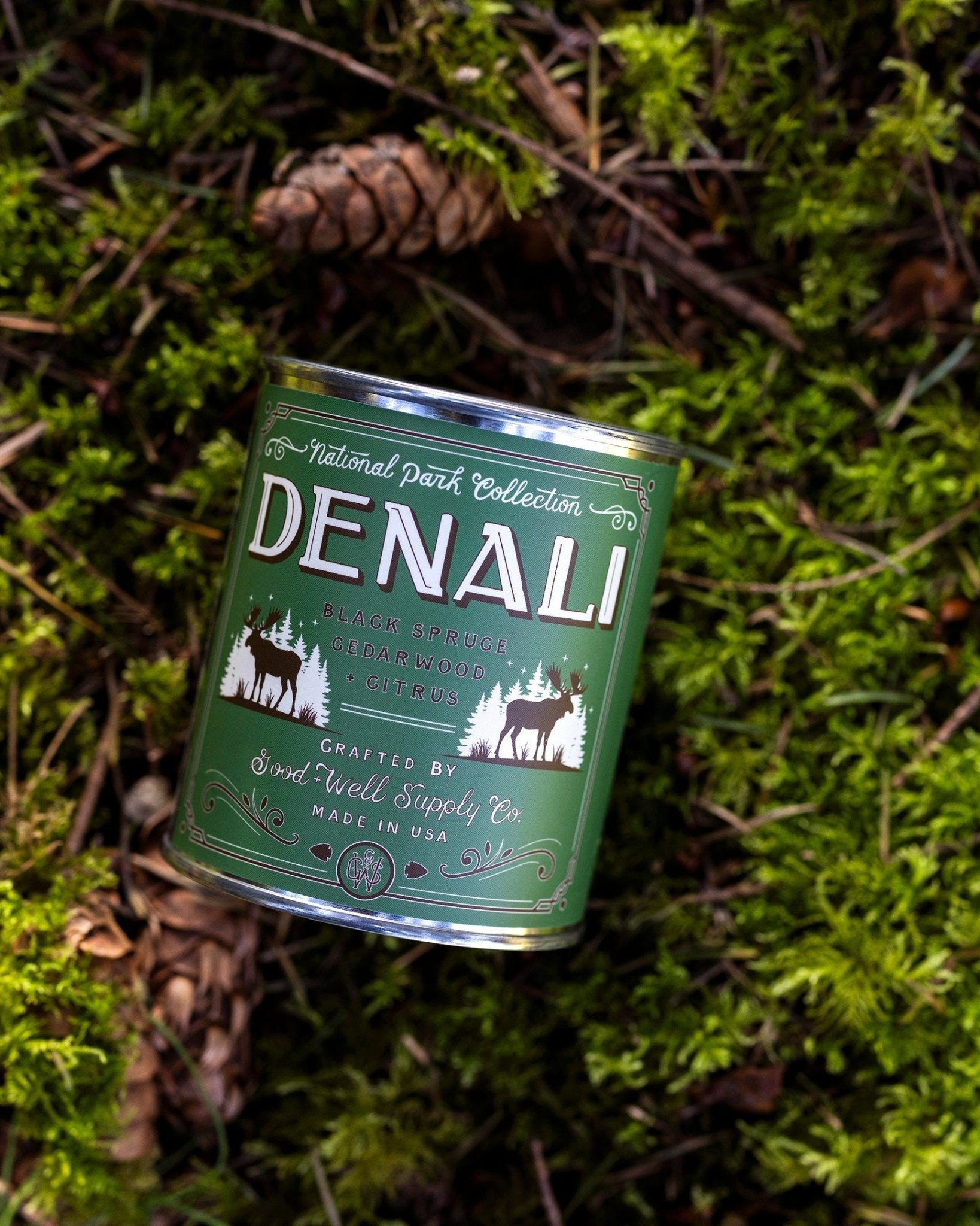 Denali National Park Candle - North Drinkware