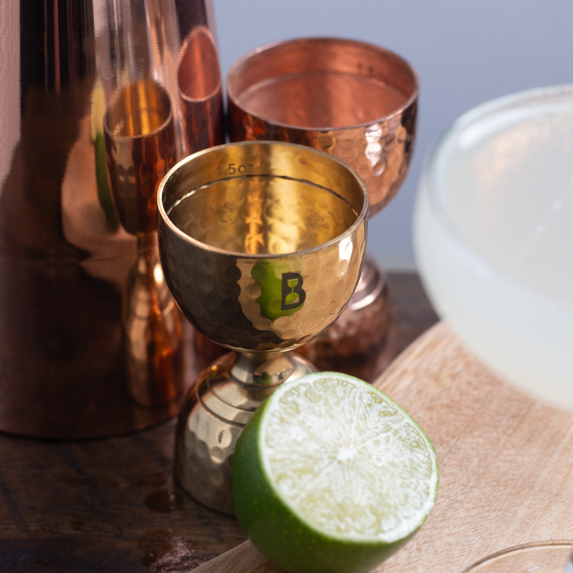 Hammered Bell Jigger - BIC Originals - North Drinkware