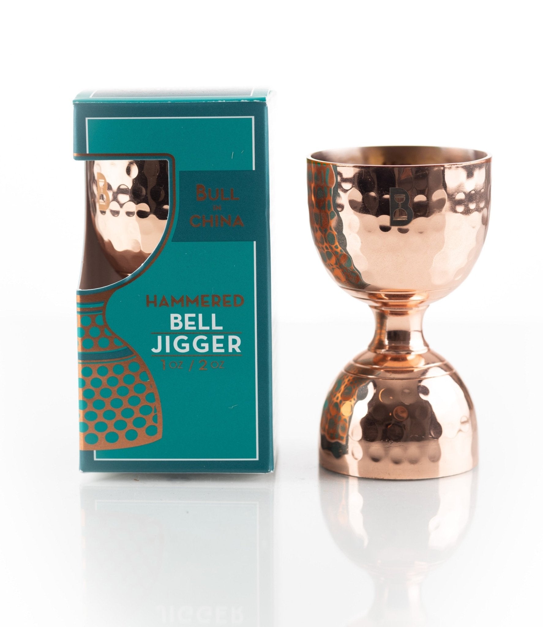 Hammered Bell Jigger - BIC Originals - North Drinkware