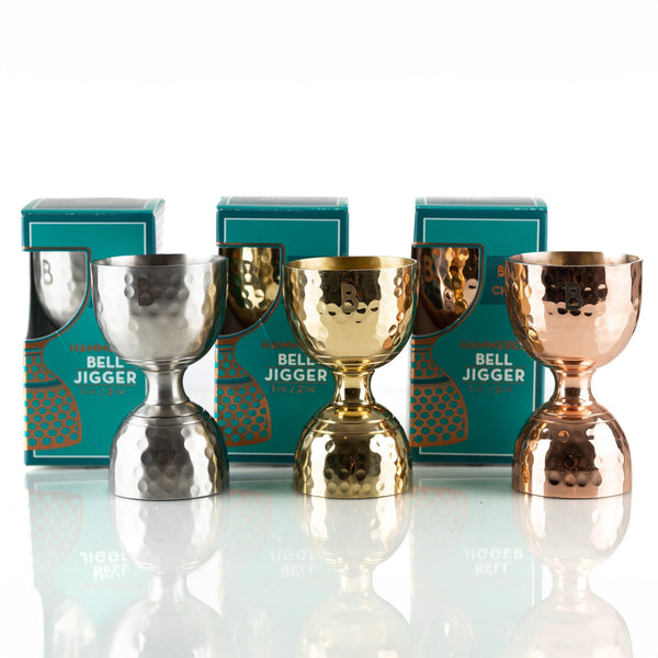 Hammered Bell Jigger - BIC Originals - North Drinkware