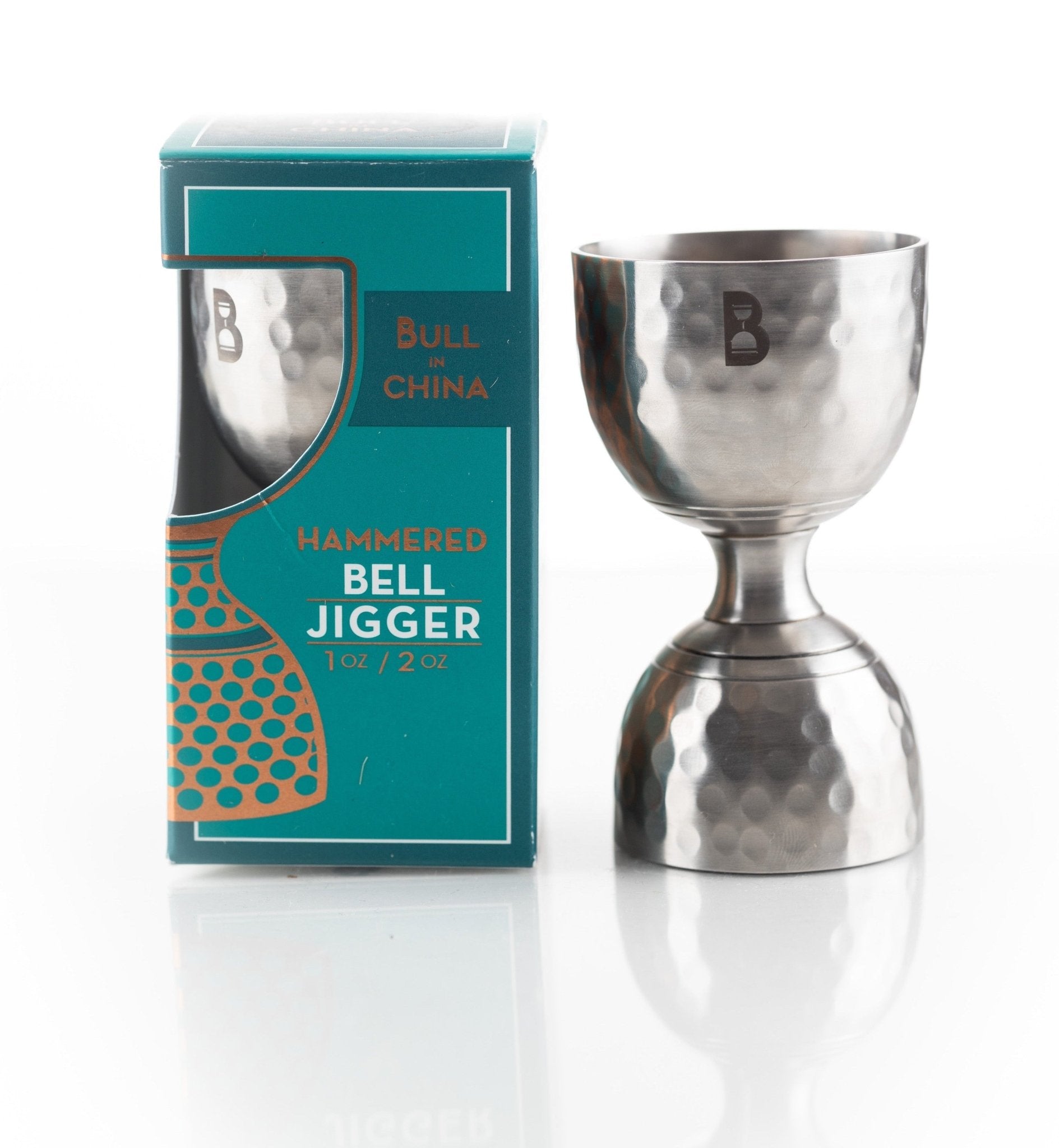 Hammered Bell Jigger - BIC Originals - North Drinkware