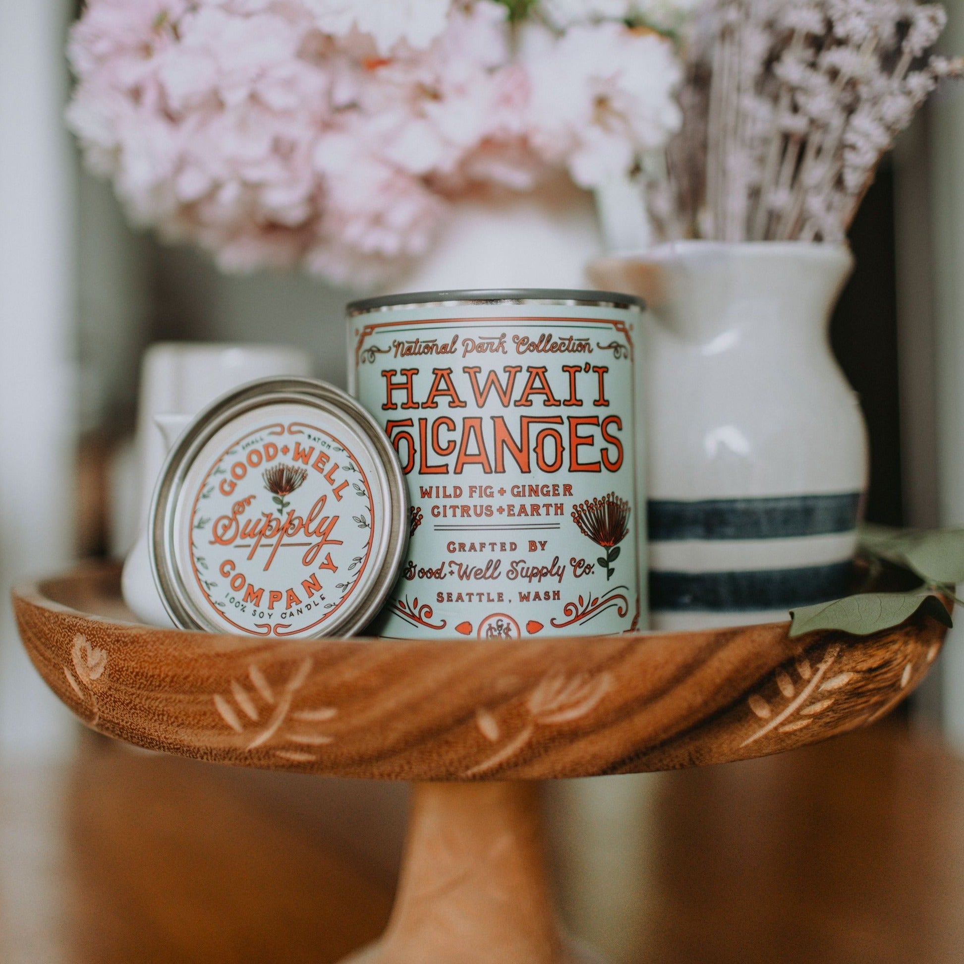 Hawai'i Volcanoes National Park Candle - North Drinkware