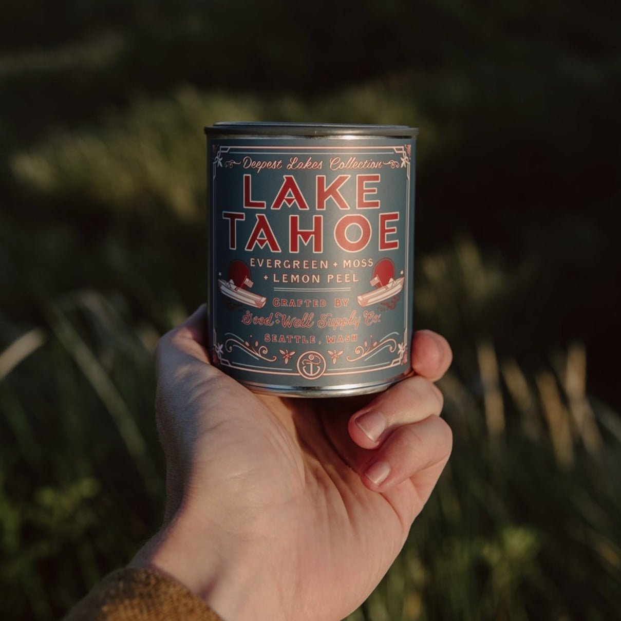 Lake Tahoe Candle - North Drinkware