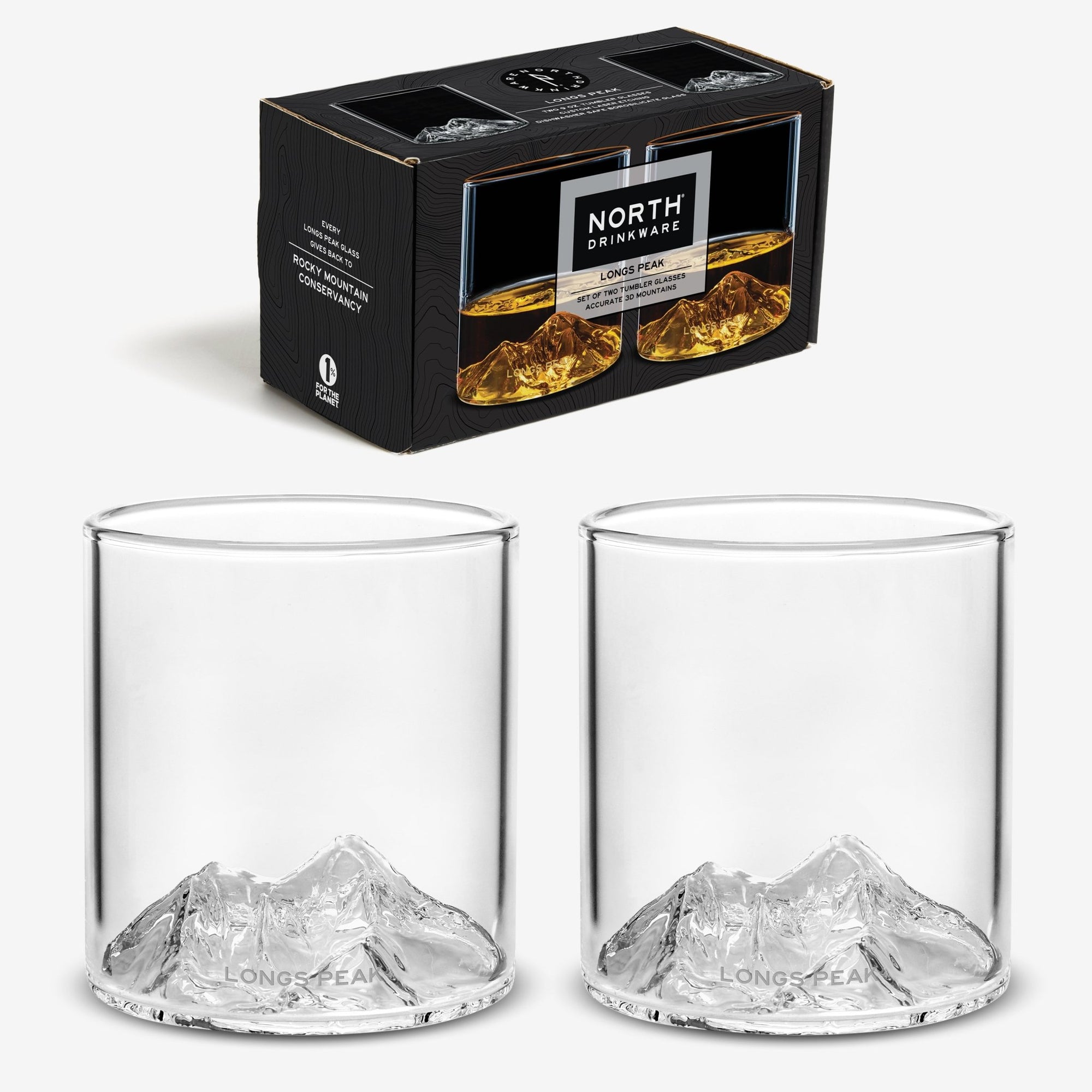 Longs Peak Tumbler Set of 2 - North Drinkware