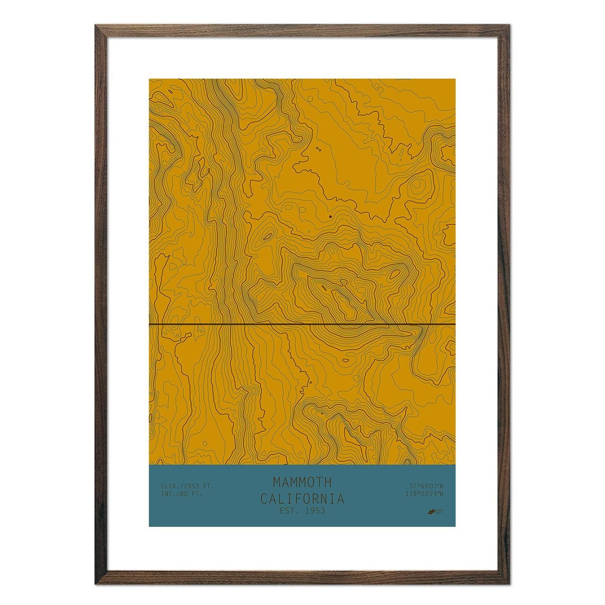 Mammoth, California - No Frame - North Drinkware