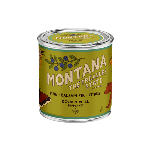 Montana State Candle - North Drinkware