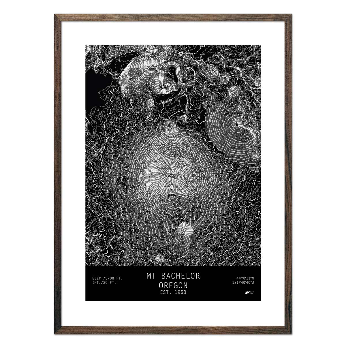 Mount Bachelor, Oregon - No Frame - North Drinkware