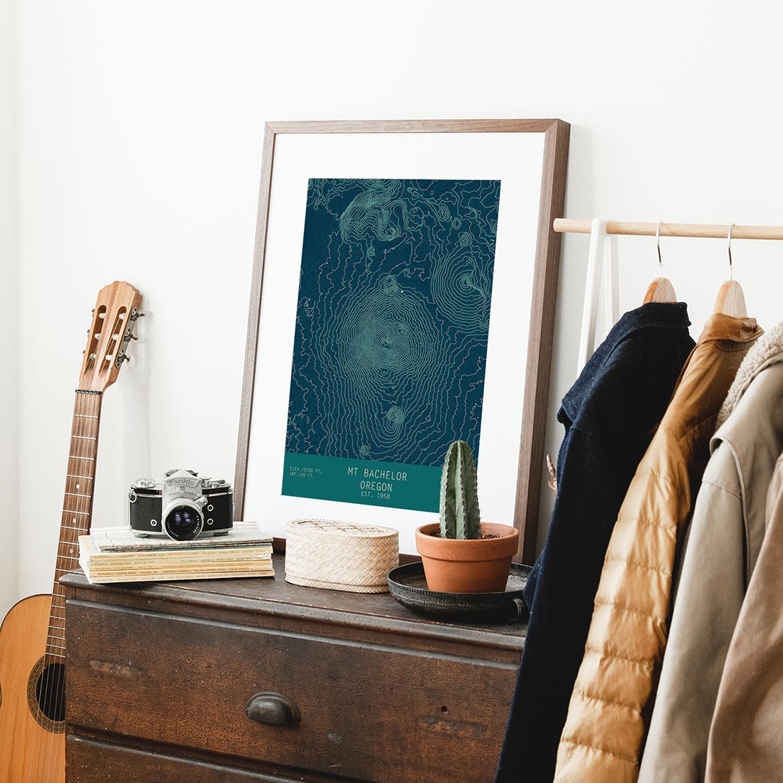 Mount Bachelor, Oregon - No Frame - North Drinkware