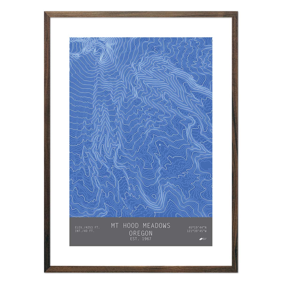 Mount Hood Meadows, Oregon - No Frame - North Drinkware
