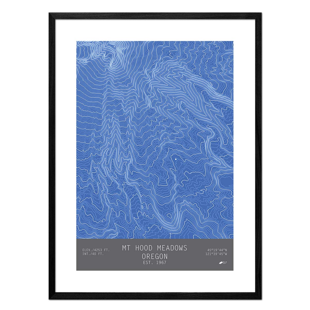 Mount Hood Meadows, Oregon - No Frame - North Drinkware