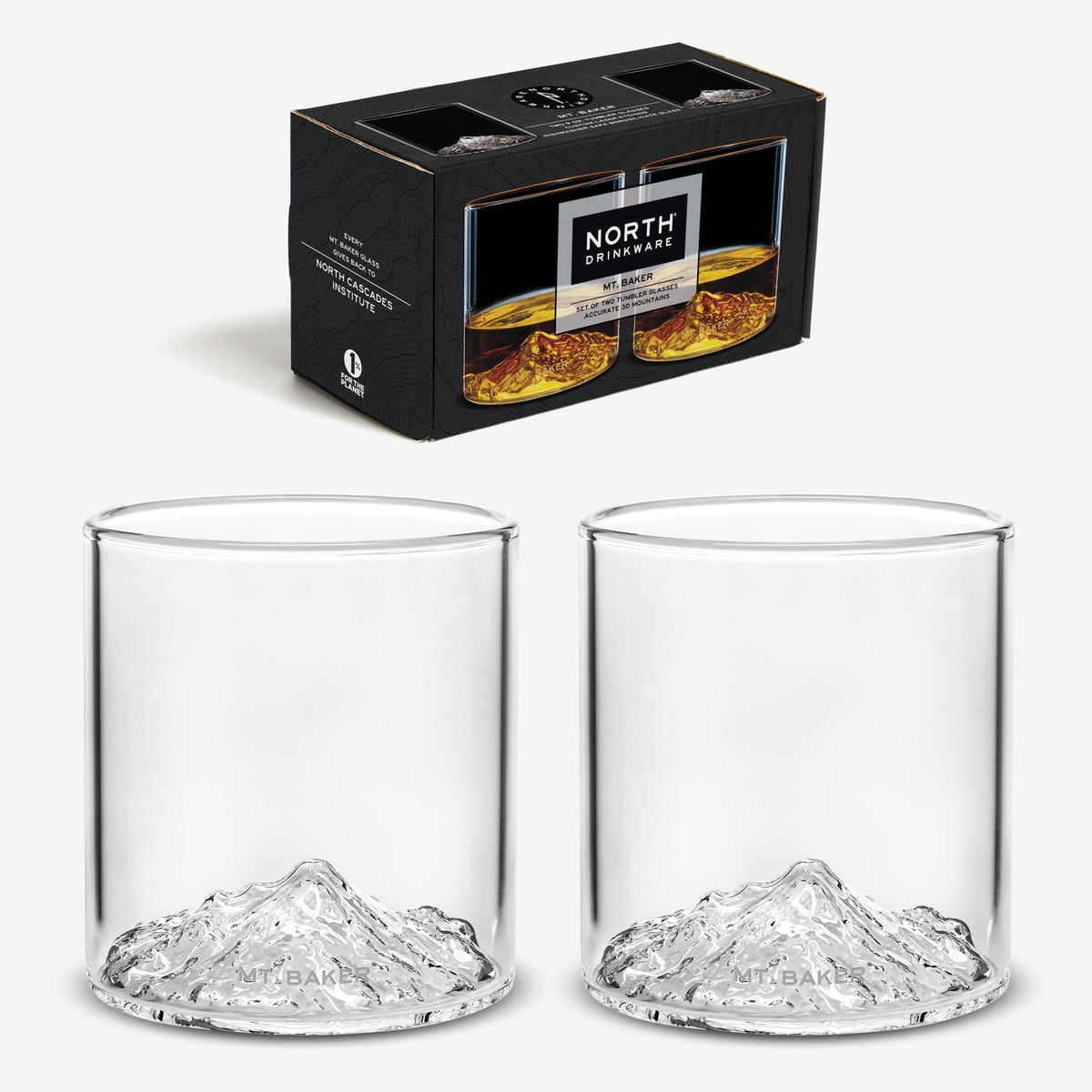 Mt. Baker Tumbler Set of 2 - North Drinkware