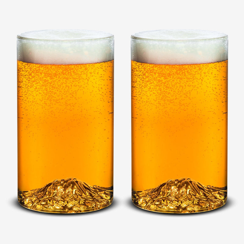 Mt. Rainier Pint Set of 2 - North Drinkware