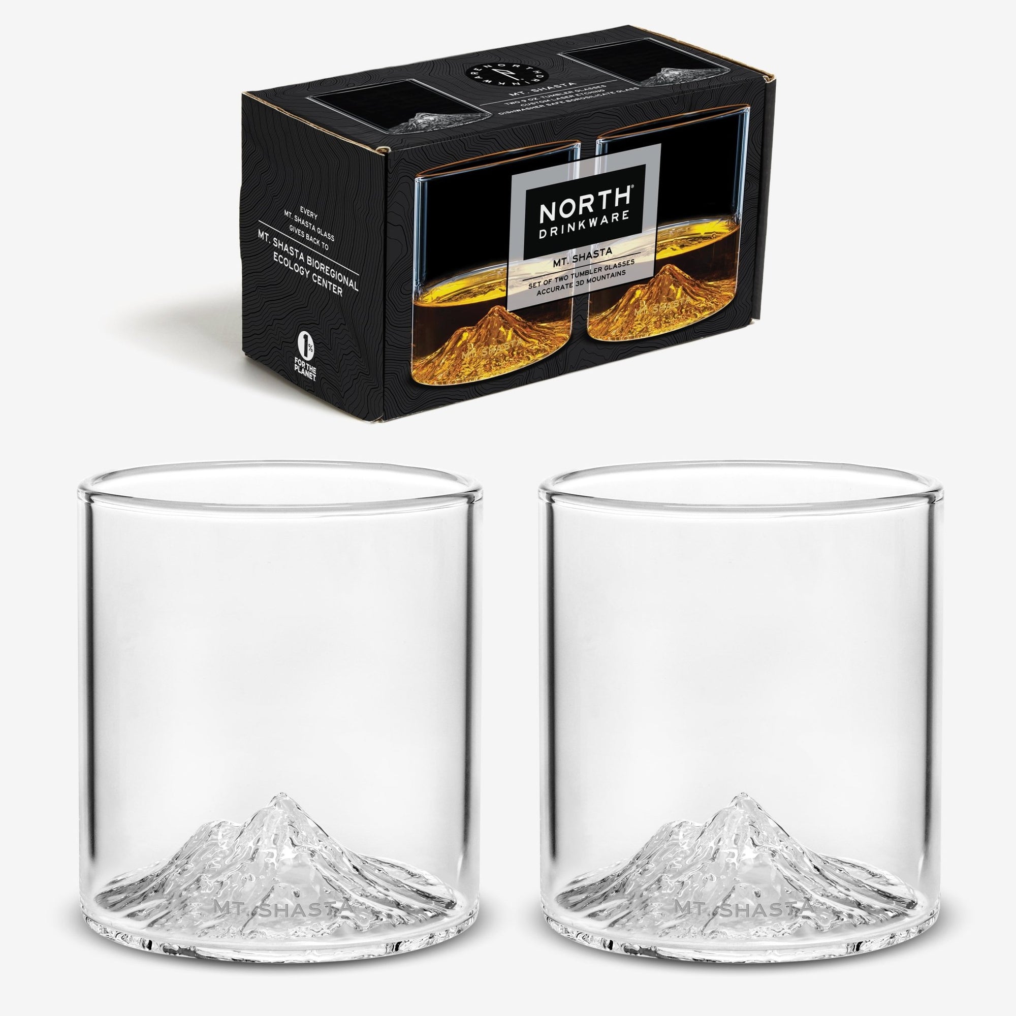 Mt. Shasta Tumbler Set of 2 - North Drinkware