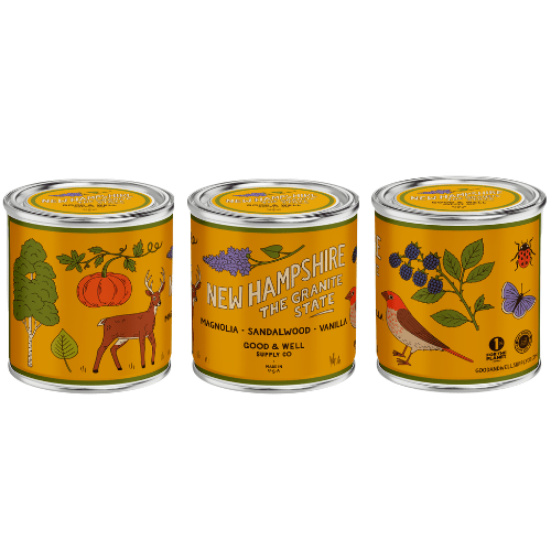 New Hampshire State Candle - North Drinkware
