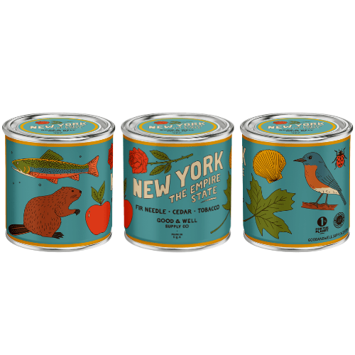 New York State Candle - North Drinkware