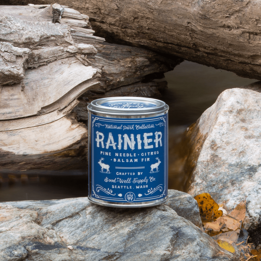 Rainier National Park Candle - North Drinkware
