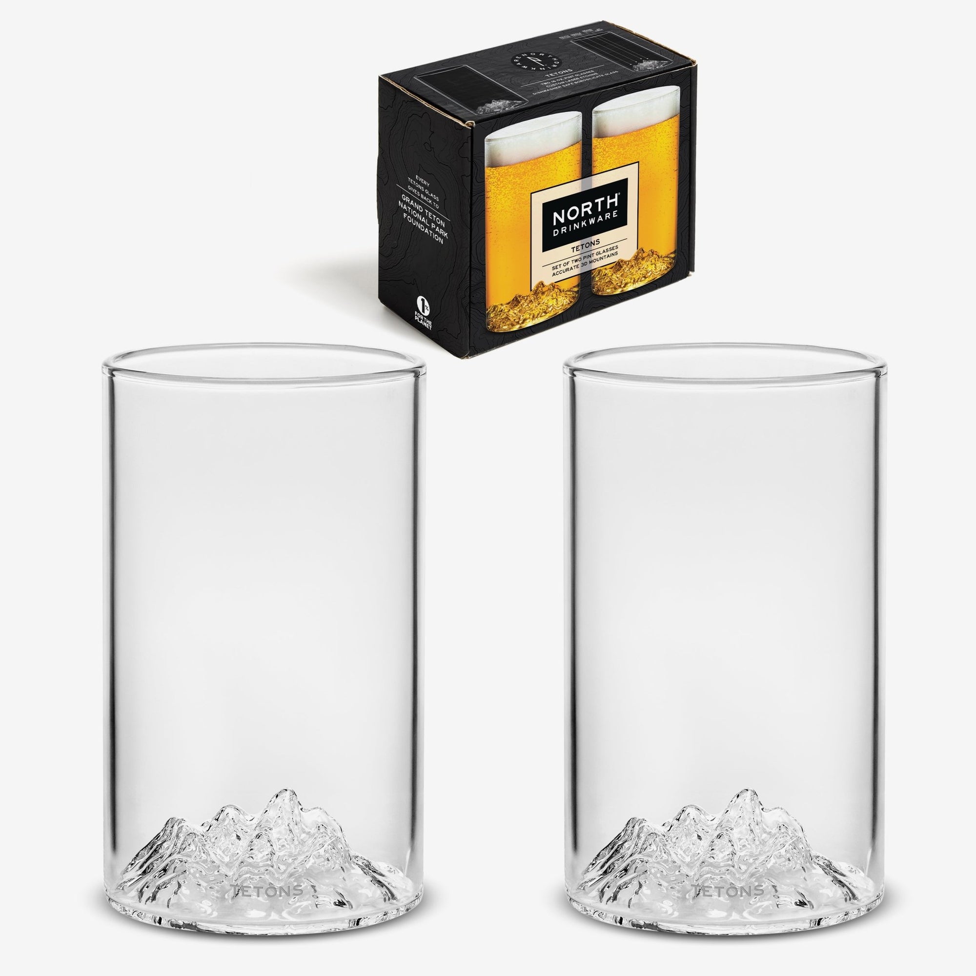 Teton Pint Set of 2 - North Drinkware