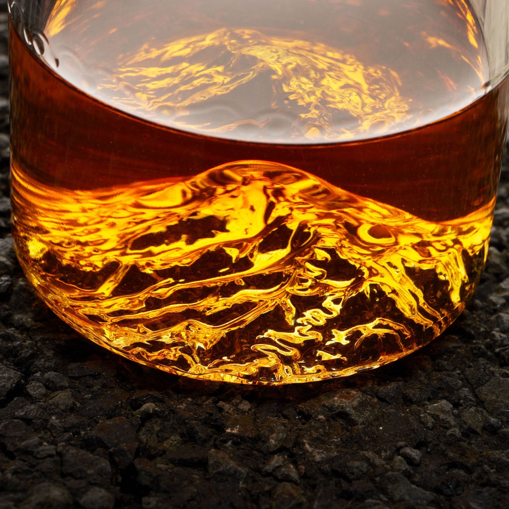 The Colorado Tumbler Set | Handblown Mountain Whiskey Glasses