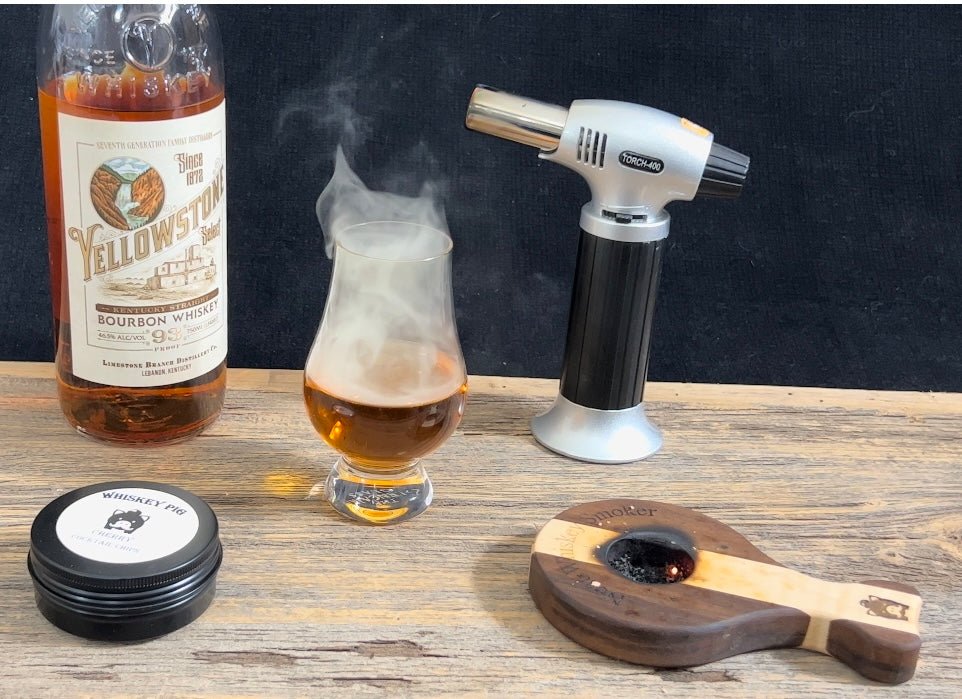 Whiskey Pig® The best Whiskey and Cocktail Smoker Kit - North Drinkware