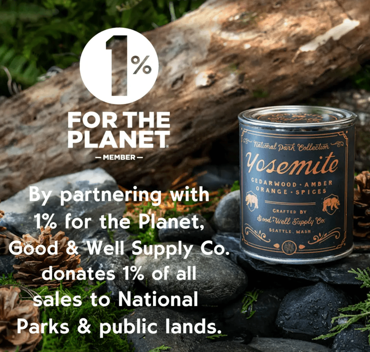 Yosemite National Park Candle - North Drinkware
