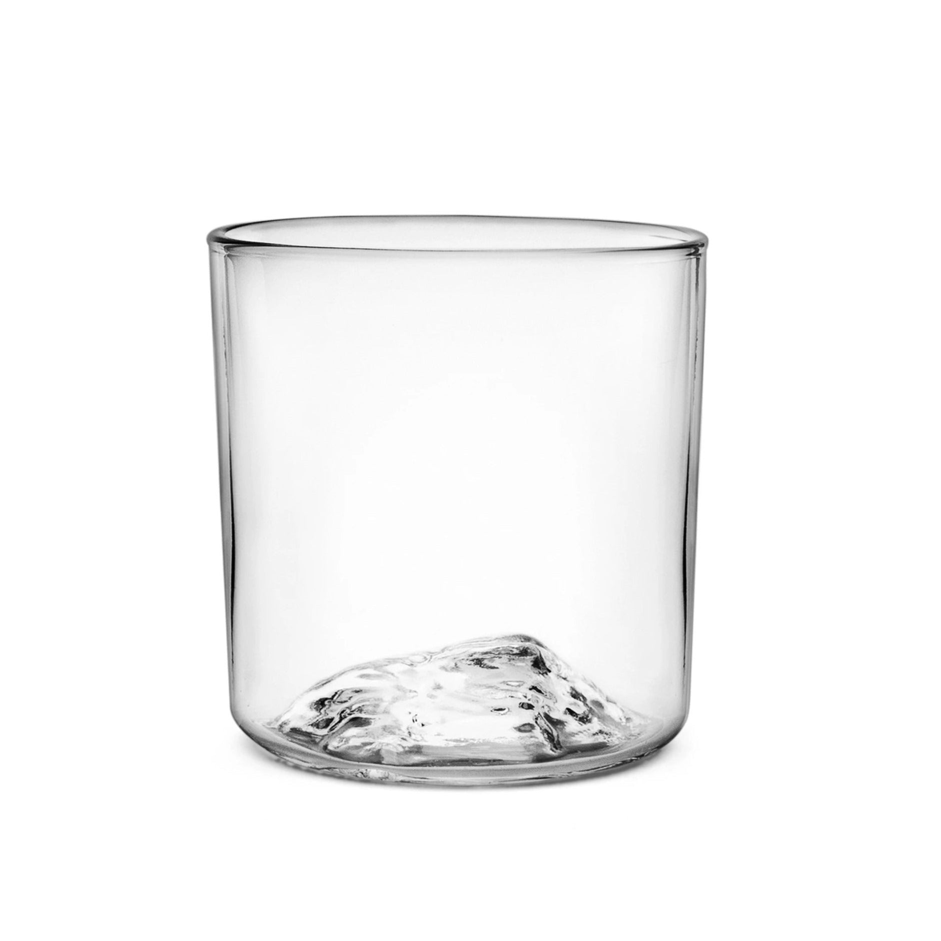 The Camels Hump Tumbler | Handblown Mountain Whiskey Glass Made in USA