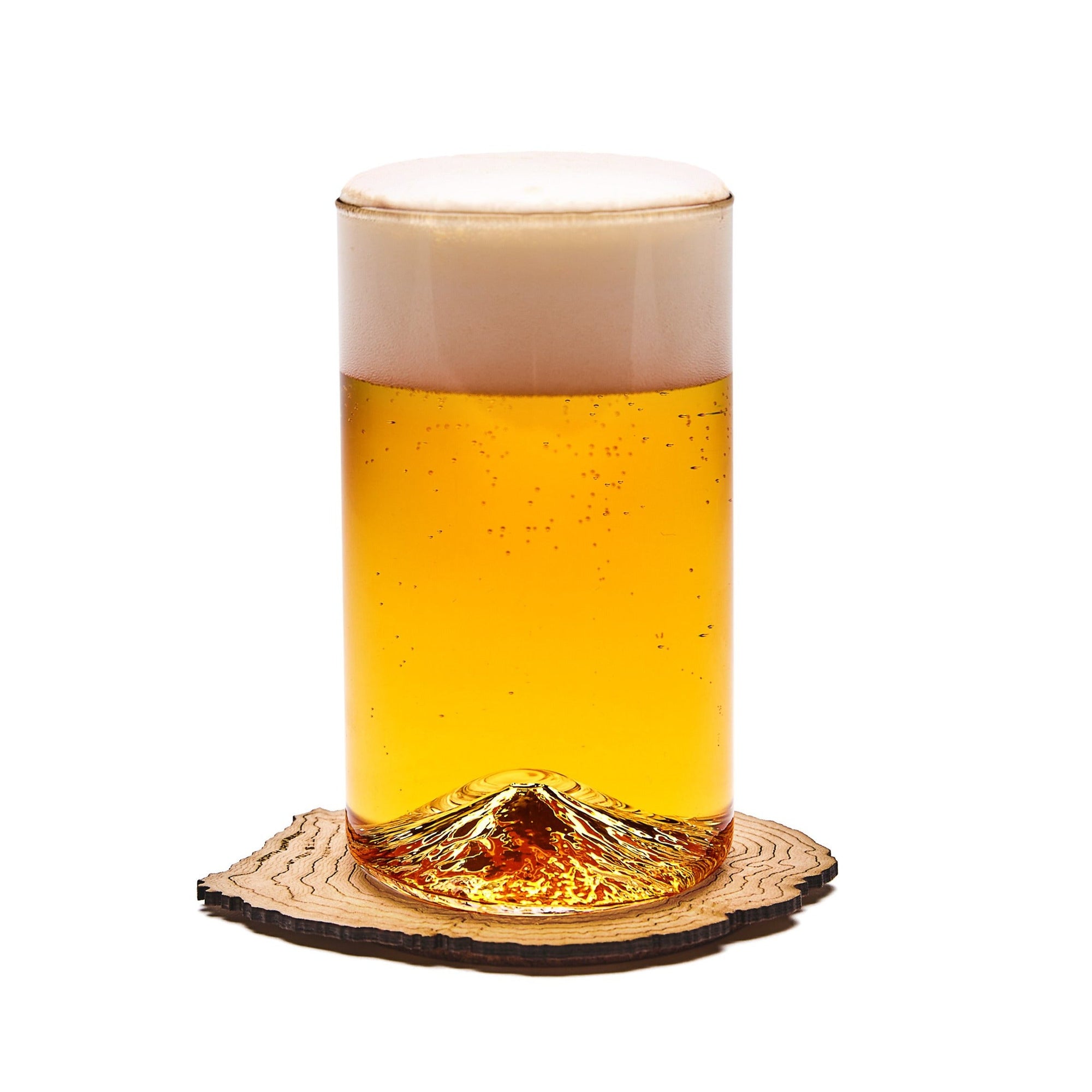 A small taste of Mt. Fuji - the Fujiyama Beer Glass