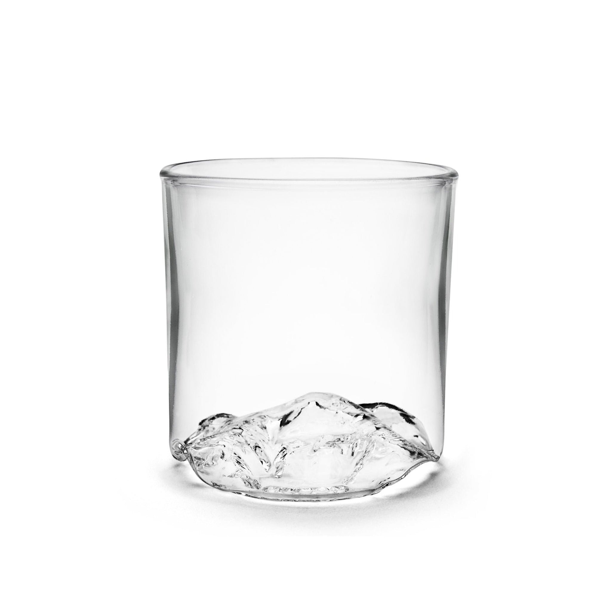 The PNW Tumbler Set  Handblown Mountain Whiskey Glass Set