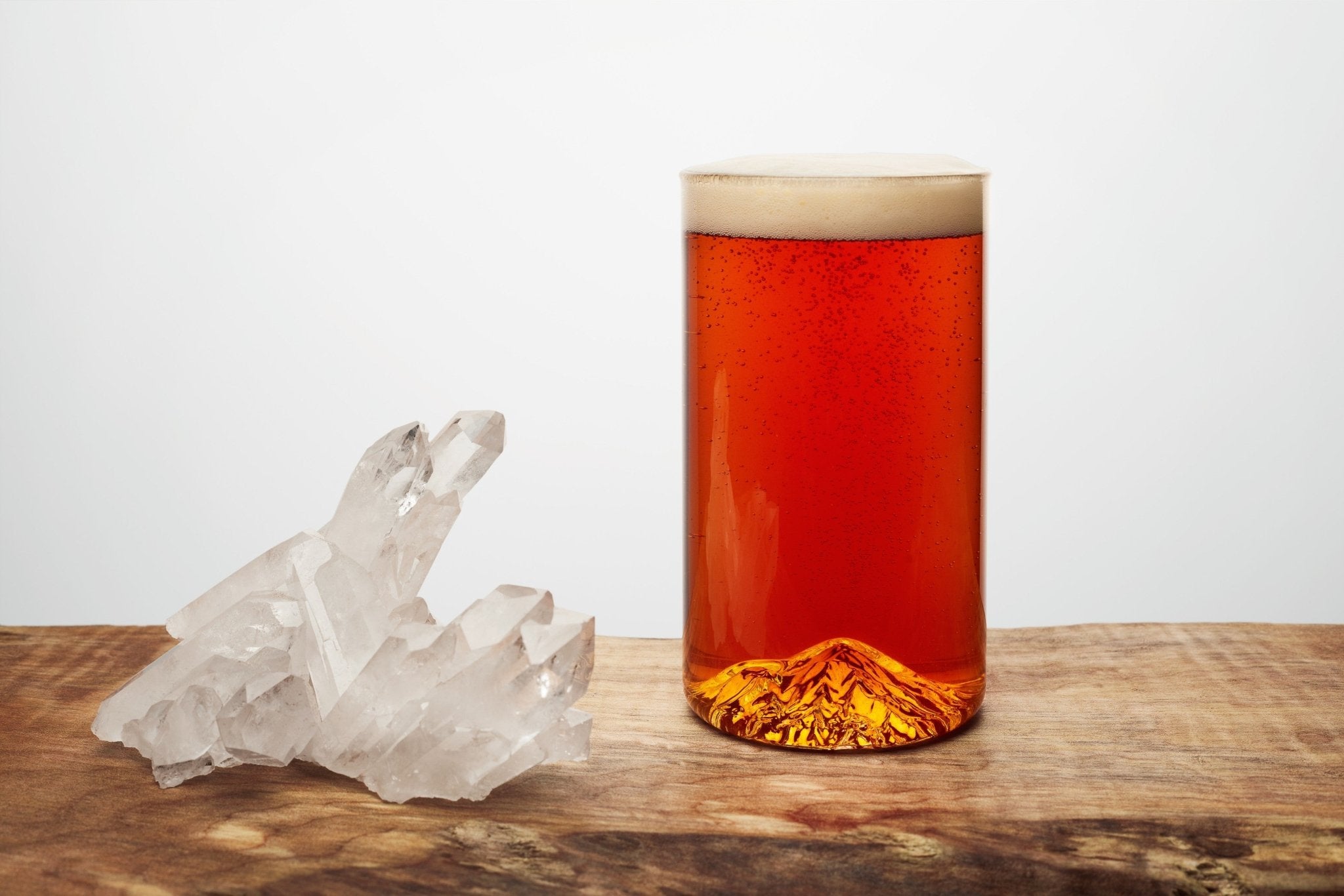 The Cascade Pint Six Pack | Handblown Mountain Beer glasses