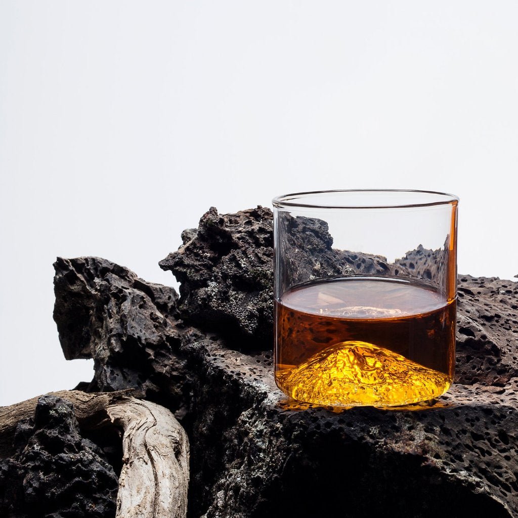The Cascade Tumbler Six Pack | Handblown Mountain Whiskey Glass Set