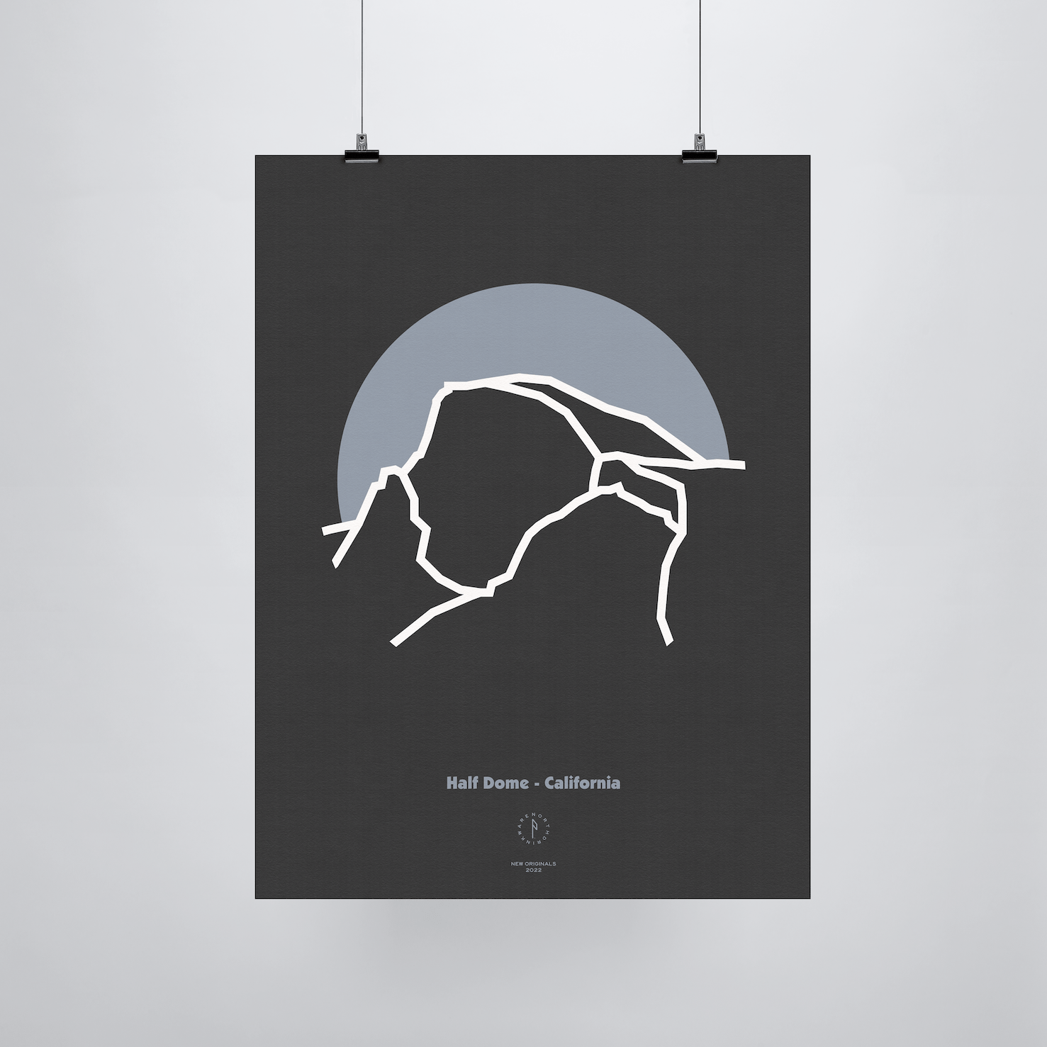 The Half Dome New Original Poster - North Drinkware