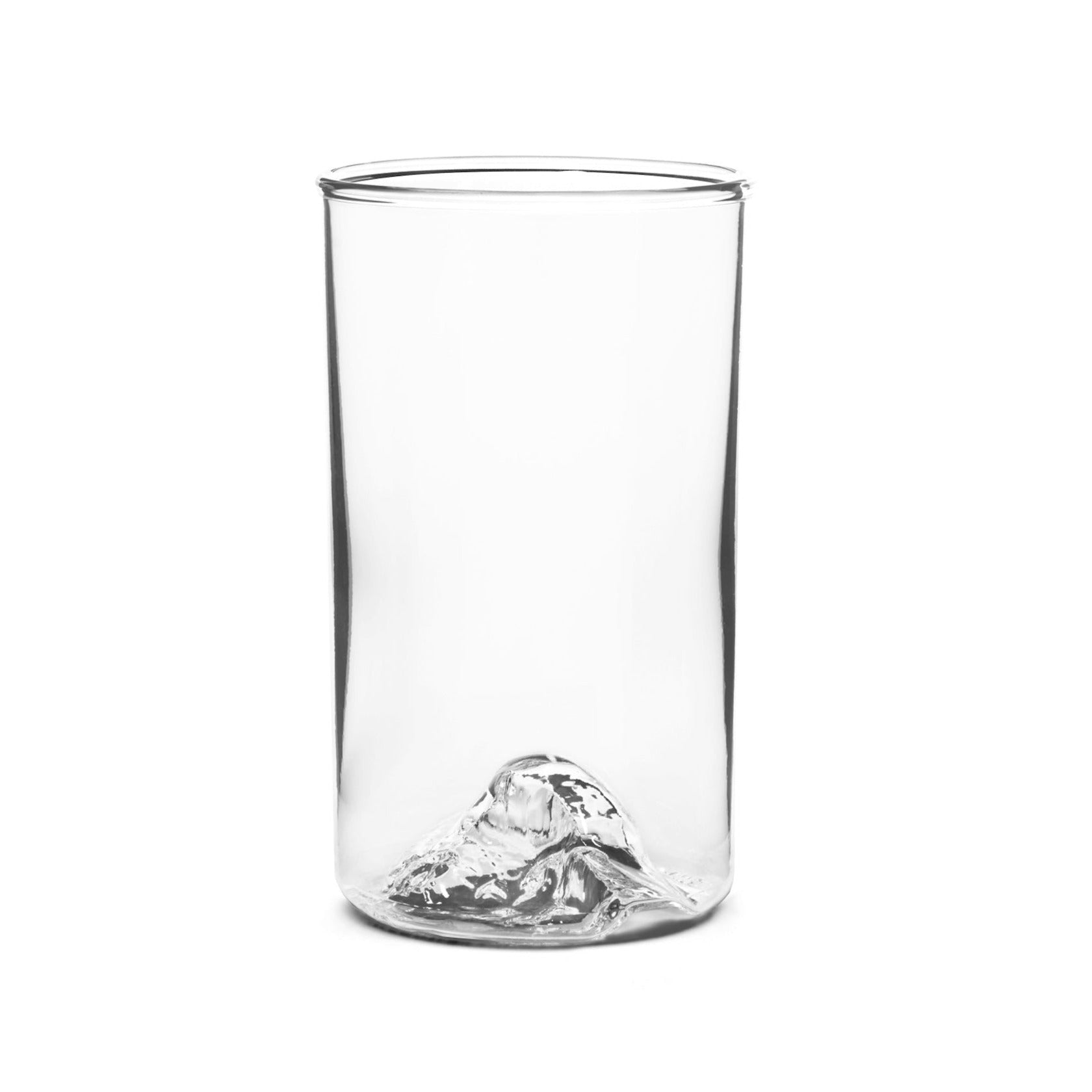 The New Half Dome Pint | Handblown Mountain Beer Glass Made in USA