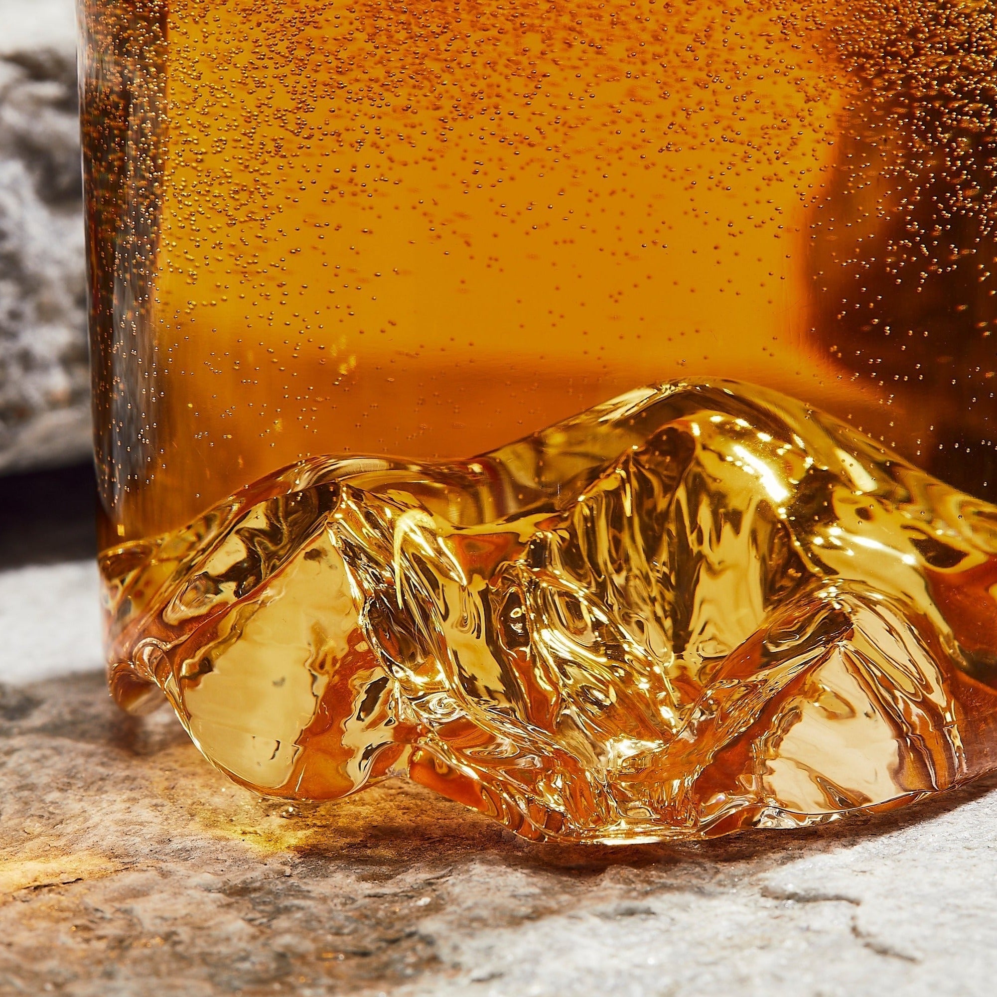 The Longs Peak Pint | Handblown Mountain Beer Glass Made in USA