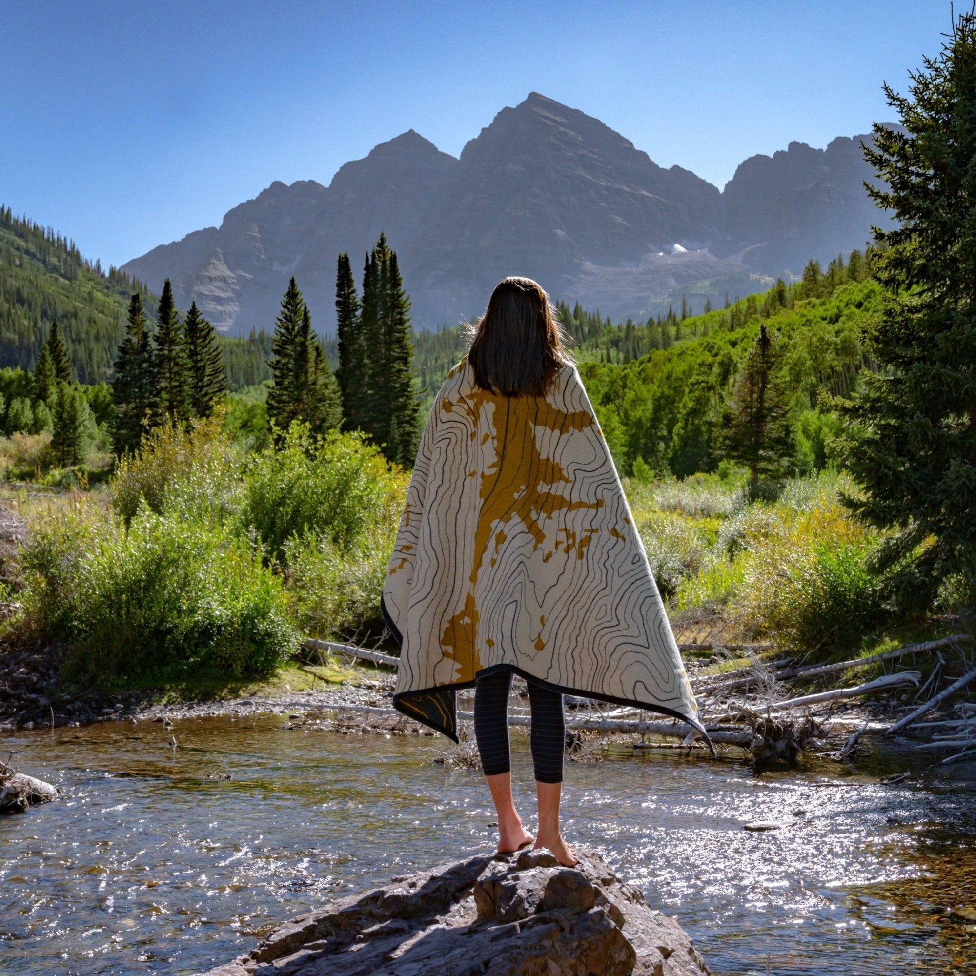 The Maroon Bells Blanket - North Drinkware