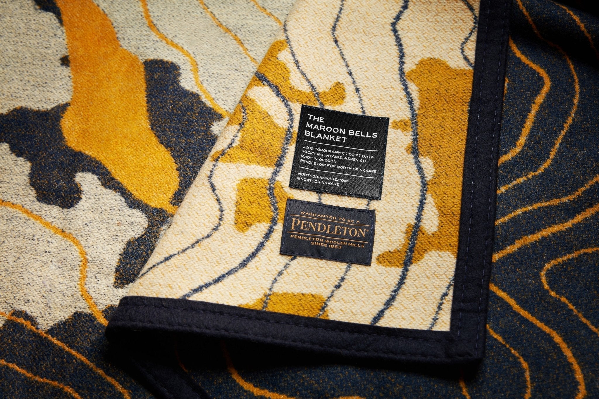 The Maroon Bells Blanket | By Pendleton Woolen Mills | Mountain Topo