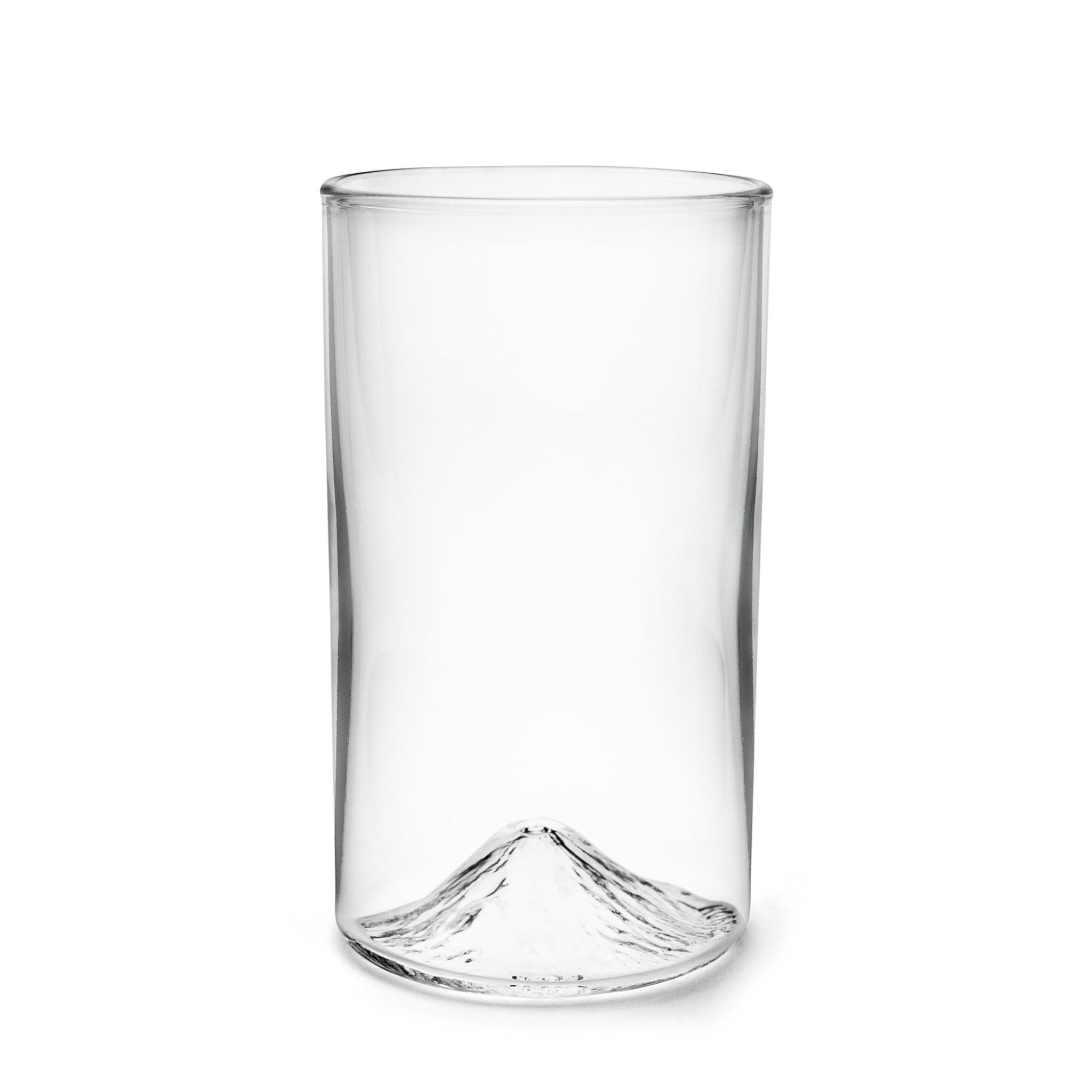 The Mt. Fuji Pint | Handblown Mountain Beer Glass Made in USA